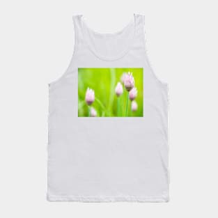 Chives Flower Buds Tank Top